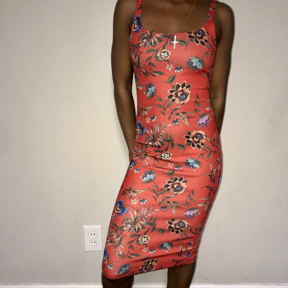 Casual Floral Dress